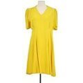 Robes sur Grenoble : Robe courte Tara Jarmon Robe jaune