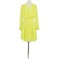 Robe courte Hotel Particulier Robe jaune Grenoble