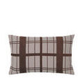 Housses de coussins Broste Copenhagen CHEQUER Marron 40x60 cm. . Maison & D&eacute;co > Housses de coussins.