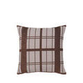 Housses de coussins Broste Copenhagen CHEQUER Marron 50x50 cm. . Maison & D&eacute;co > Housses de coussins.