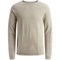 Pull Jack & Jones 12157321 HILL-OATMEAL MELANGE