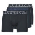 Lingerie homme sur Grenoble : Boxers Superdry BOXER TRIPLE PACK Marine