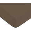 Draps housse Future Home Drap housse en coton 57 fils uni bonnet 25cm