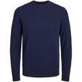 Pulls/Sweat sur Grenoble : Pull Jack & Jones 12216799 CLAMSWOOL-MARITIME BLUE