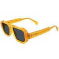 Lunettes sur Grenoble : Lunettes de soleil Xlab MORETON Lunettes de soleil, Jaune transparent/Fum&eacute;e, 51 mm