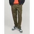 Jeans/Pantalons sur Grenoble : Pantalon Jack & Jones 12247358 BILL-OLIVE NIGHT