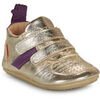 Baskets basses enfant Easy Peasy MY PRE BASKET VELCRO Dor&eacute;
