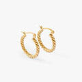 Boucles oreilles Lollipops Cr&eacute;oles dor&eacute;es Acier Dor&eacute; Grenoble