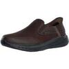 Slip ons Skechers Baskets Slade Cooper &agrave; enfiler et coupe d&eacute;contract&eacute;e Rouge