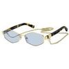 Lunettes de soleil Marc Jacobs MARC 496 / S Lunettes de soleil, Or/Bleu, 55 mm Dor&eacute;