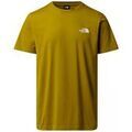Tee-shirts sur Grenoble : T-shirt The North Face NF0A87NG M SS SIMPLE DOME-BOG1 DEEP DJON