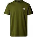 T-shirt The North Face NF0A87NG M SS SIMPLE DOME-BRI1 WOODLAND