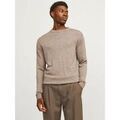 Pull Jack & Jones 12216817 MERINO CREW-GREIGE Grenoble