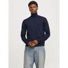 Pull Jack & Jones 12216829 MERINO KNIT ROLL-NIGHT SKY