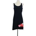 Robes sur Grenoble : Robe courte Agnes B Robe en coton noire
