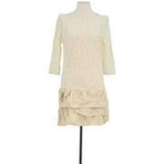 Robe courte Sandro Robe en coton beige
