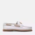 Baskets homme sur Grenoble : Baskets Timberland TB0A412XEM21 - CLASSIC BOAT 2 EYE-WHITE FILL-GRAIN