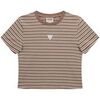 T-shirt Guess W4BI07 J1314 GO CORE STRIPE-F1X9 TOASTED