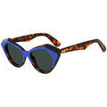 Lunettes sur Grenoble : Lunettes de soleil Xlab SALINE Lunettes de soleil, Tortue fonc&eacute;e/Bleu/Vert G15, 50