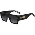 Lunettes sur Grenoble : Lunettes de soleil Dsquared D2 0165/S Lunettes de soleil, Noir/Gris, 57 mm