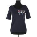 Tee-shirts sur Grenoble : T-shirt Maje T-shirt en coton noir