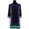 Robe courte Diane Von Furstenberg Robe en soie noire