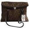 Sac a main LANCASTER Sac port&eacute; &eacute;paule en cuir marron Marron