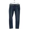 Jeans Maje Jean slim en coton bleu