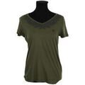 T-shirt Emporio Armani T-shirt en coton kaki Grenoble