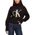 Pull Calvin Klein Jeans BLOWN UP CK LOOSE SWEATER CONTRA LV047D349G