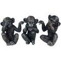 Statuettes et figurines Signes Grimalt Figure Mono 3 Unit&eacute;s Noir Unique. . Maison & D&eacute;co > Statuettes et figurines.
