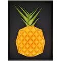 D&eacute;coration sur Grenoble : Tableaux, toiles Polygone Origami Ananas