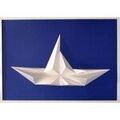 D&eacute;coration sur Grenoble : Tableaux, toiles Polygone Origami Bateau