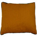 Linge de maison sur Grenoble : Housses de coussins Vent Du Sud Housse de coussin Terre Cuite en pur lin lav&eacute; 45 x 45 cm Orange 45x45 cm. . Maison & D&eacute;co > Housses de coussins.