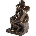 D&eacute;coration sur Grenoble : Statuettes et figurines Parastone Figurine miniature reproduction Le Baiser de Rodin Marron Unique. . Maison & D&eacute;co > Statuettes et figurines.
