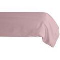 Linge de maison sur Grenoble : Taies d'oreillers, traversins Vent Du Sud Taie de traversin p&eacute;tale en percale de coton Rose 43x190 cm. . Maison > Taies d'oreillers, traversins.