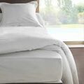 Linge de maison sur Grenoble : Draps housse Vent Du Sud Drap housse Neige en percale de coton 80 fils 180 x 200 x 30 cm