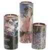 Bougeoirs, photophores Parastone 3 Porte-Bougies MONET Rose Unique. . Maison & D&eacute;co > Bougeoirs, photophores.