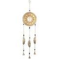 Lustres, suspensions et plafonniers Signes Grimalt Mobile &agrave; clochettes Aum et Plumes en m&eacute;tal Dor&eacute; Unique. . Maison & D&eacute;co > Lustres, suspensions et plafonniers.