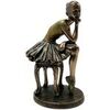Statuettes et figurines Parastone Statuette Danseuse de collection aspect bronze 19 cm Dor&eacute; Unique. . Maison & D&eacute;co > Statuettes et figurines.