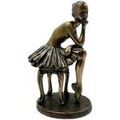 D&eacute;coration sur Grenoble : Statuettes et figurines Parastone Statuette Danseuse de collection aspect bronze 19 cm Dor&eacute; Unique. . Maison & D&eacute;co > Statuettes et figurines.