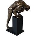 D&eacute;coration sur Grenoble : Statuettes et figurines Parastone Statuette en r&eacute;sine Homme nu 34 cm Dor&eacute; Unique. . Maison & D&eacute;co > Statuettes et figurines.