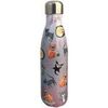 Bouteilles Enesco Bouteille isotherme en inox Chats By Allen Violet Unique. . Maison & D&eacute;co > Bouteilles.