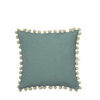 Housses de coussins Broste Copenhagen POM Bleu 40x40 cm. Lavage &agrave; la main &agrave; l'eau froide.. Maison & D&eacute;co > Housses de coussins.