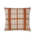 Linge de maison sur Grenoble : Housses de coussins Broste Copenhagen CHEQUER Marron 60x60 cm. . Maison & D&eacute;co > Housses de coussins.