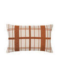 Housses de coussins Broste Copenhagen CHEQUER Marron 40x60 cm. . Maison & D&eacute;co > Housses de coussins. Grenoble