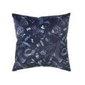 Housses de coussins Broste Copenhagen BELL FLOWER Bleu 50x50 cm. Lavage &agrave; 30�.Protection anti UV.. Maison & D&eacute;co > Housses de coussins. Grenoble