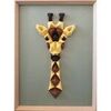 Tableaux, toiles Polygone Origami Girafe