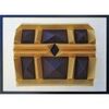 Tableaux, toiles Polygone Origami Coffre de Pirate