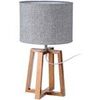 Lampes &agrave; poser Unimasa Grande Lampe de table esprit scandinave Gris Unique. . Maison & D&eacute;co > Lampes &agrave; poser.